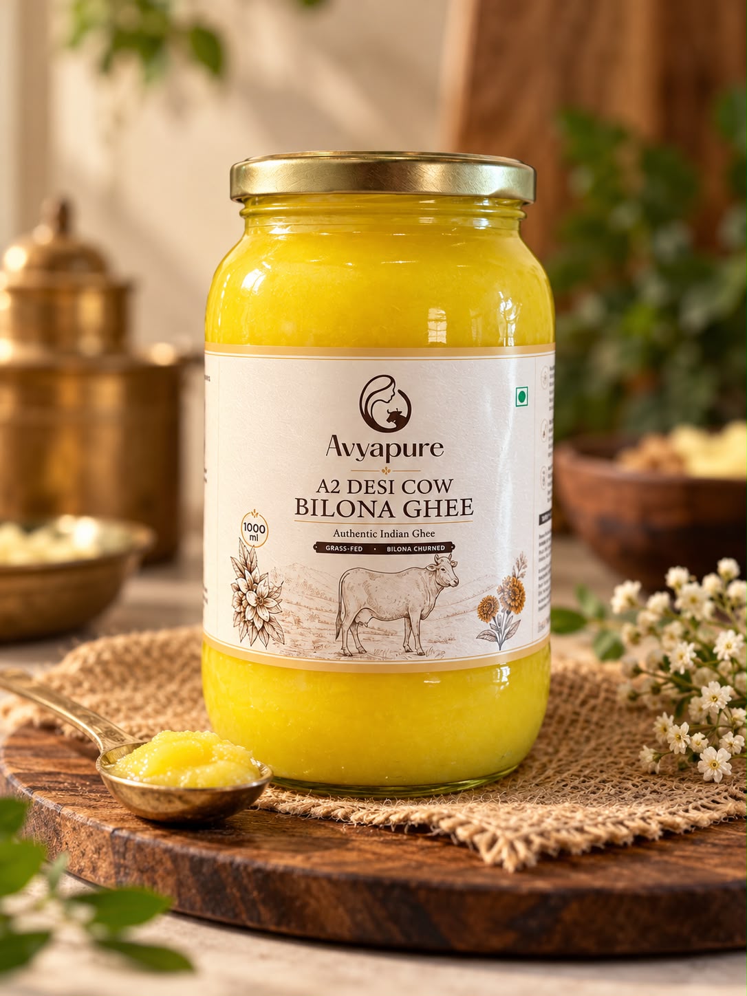 A2 Desi Cow Ghee 500 ml